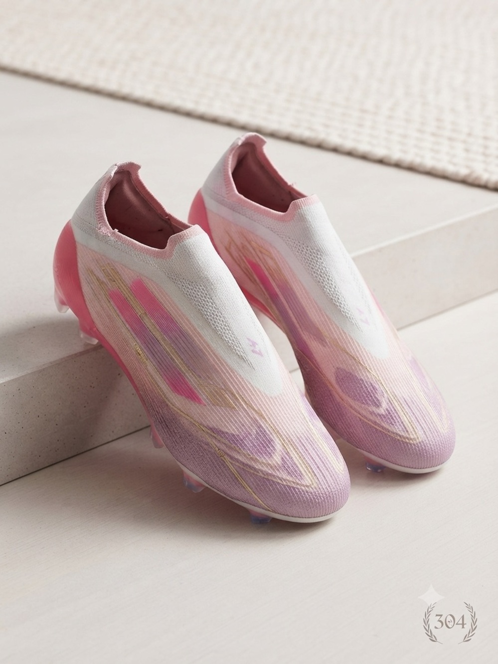 Rare Lamine Yamal x adidas F50 Elite Laceless FG “LYT304” Size 5.5 Youth JQ0304